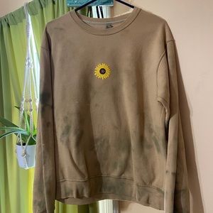Sunflower bleached crew neck